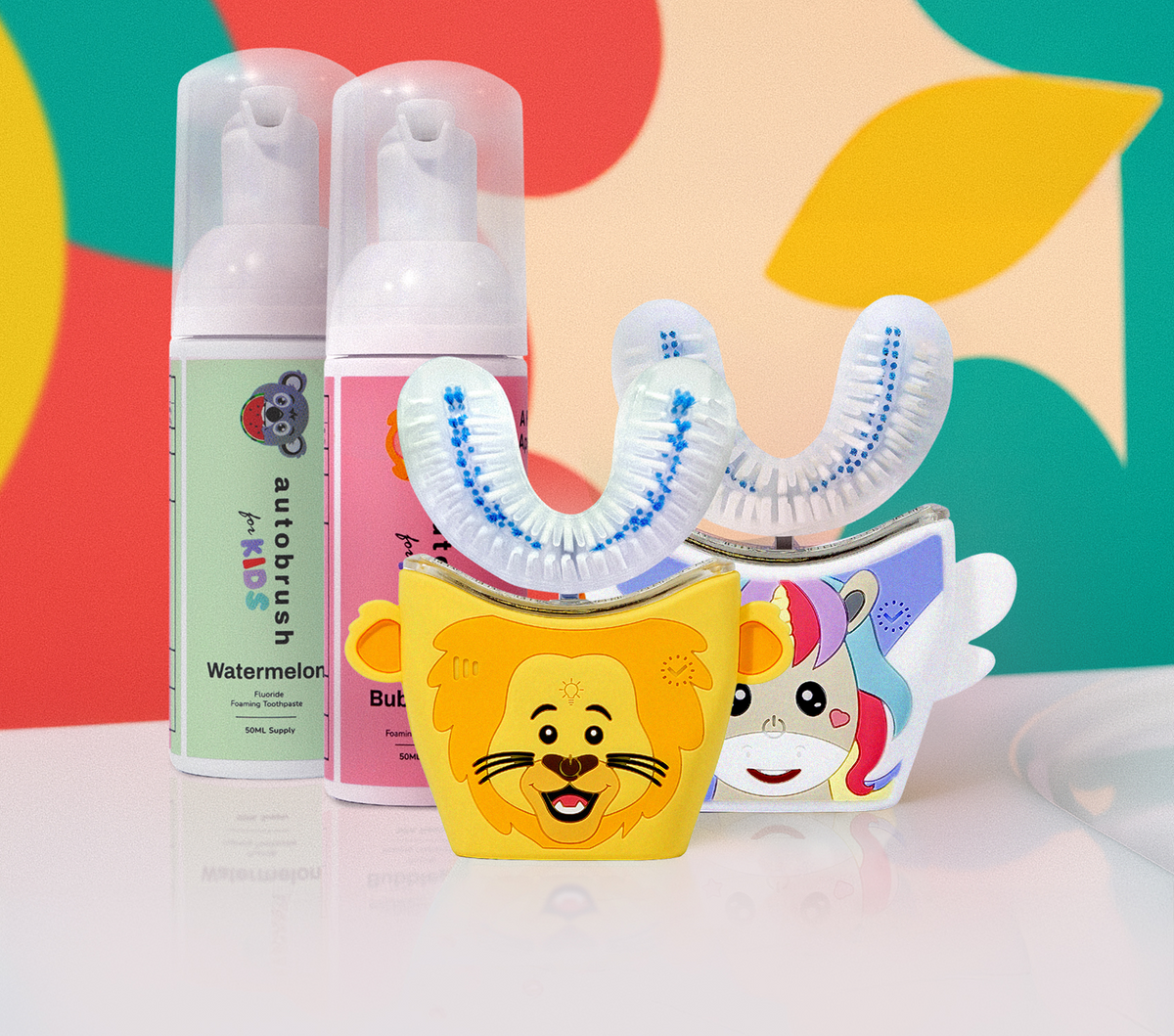 Autobrush® Sonic Pro Kids Sibling Pack Bundle